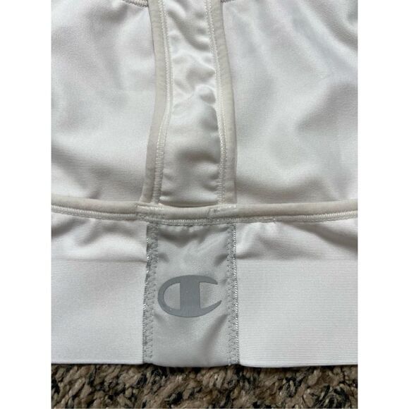 Champion white sports bra women’s size large - Picture 6 of 6